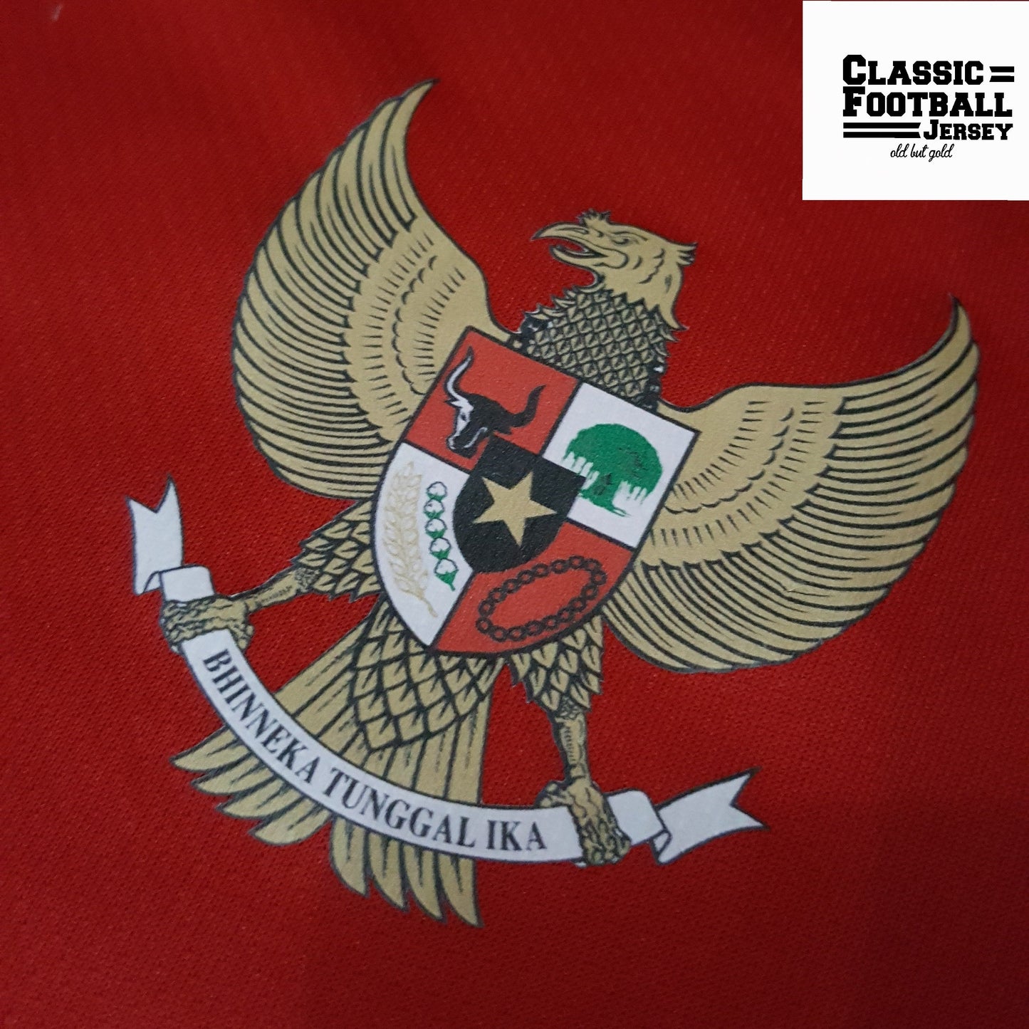 2007 Indonesia Home Shirt - ClassicFootballJersey