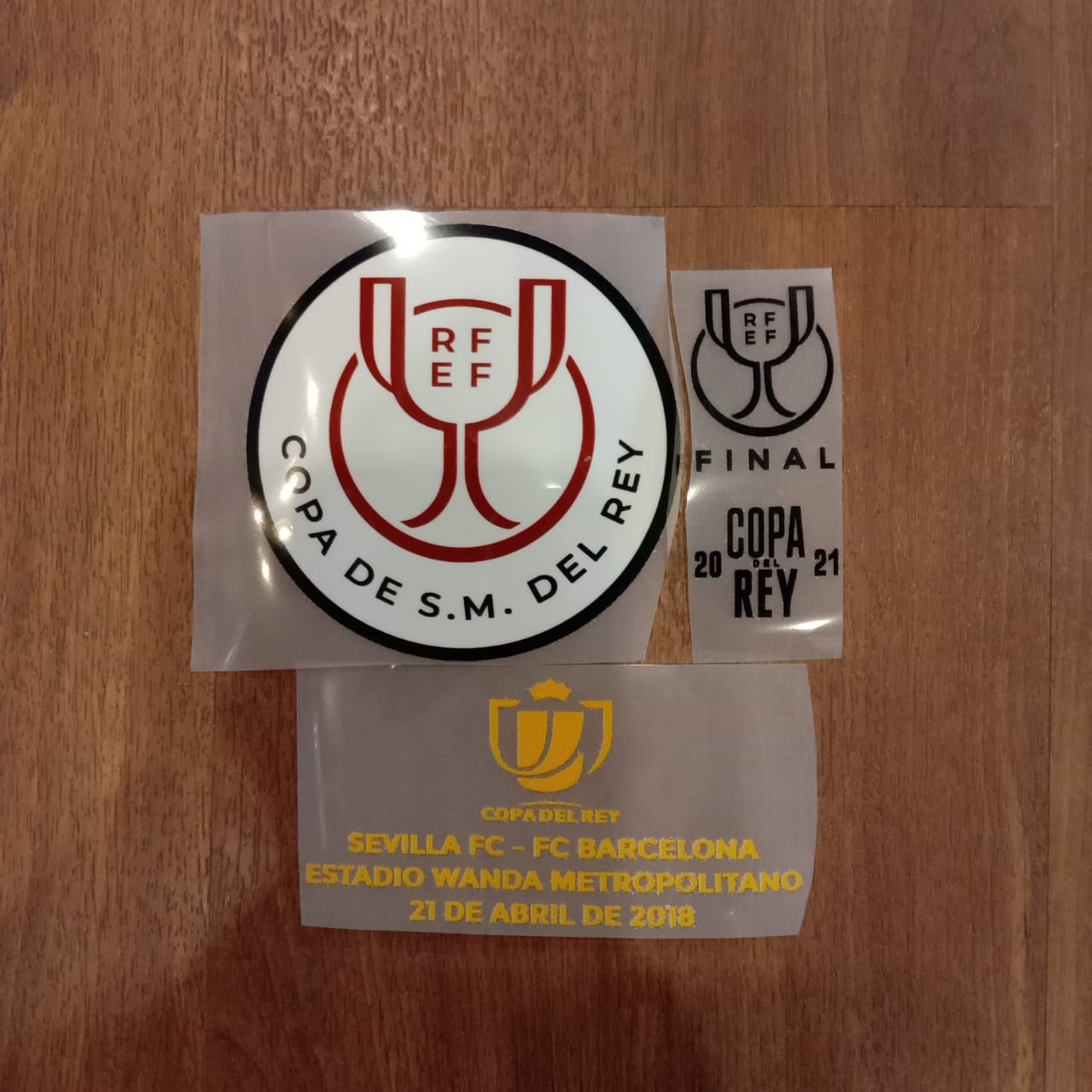 Patch Copa Del Rey Final 2020/21 Set