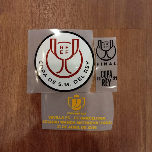Patch Copa Del Rey Final 2020/21 Set