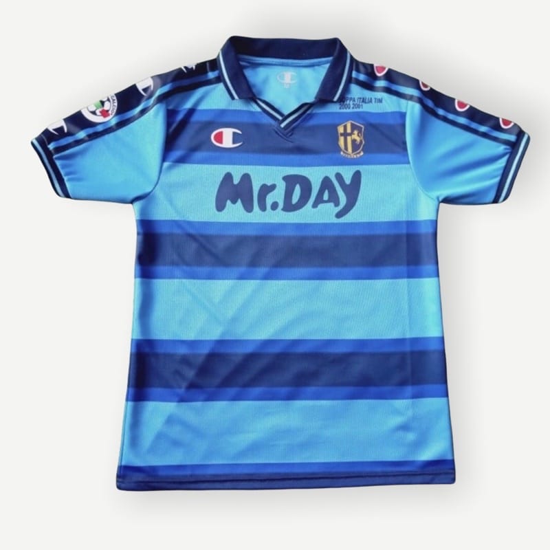 Camiseta retro Parma Mr Day Azul