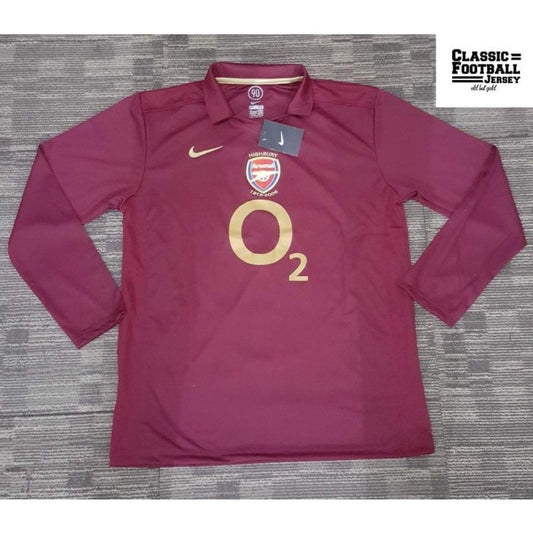 2005/06 Long Sleeve Ars3n4l Home Shirt