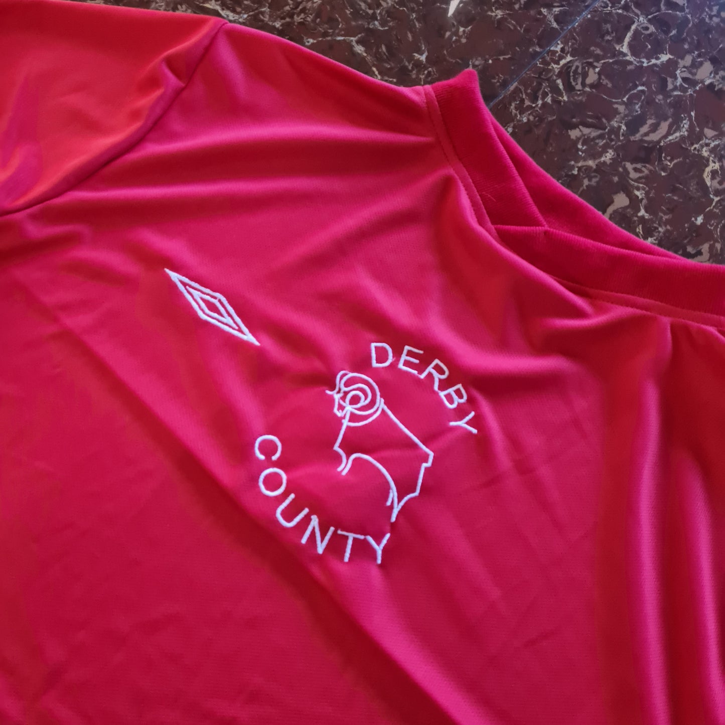 1976 Derby County Away Long Sleeve Shirt