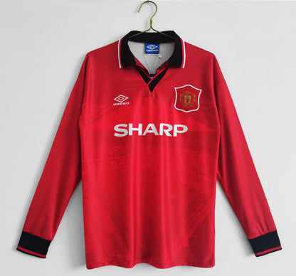 1994 M4NCHESTER UN1TED L0NG SL3EVE 3B