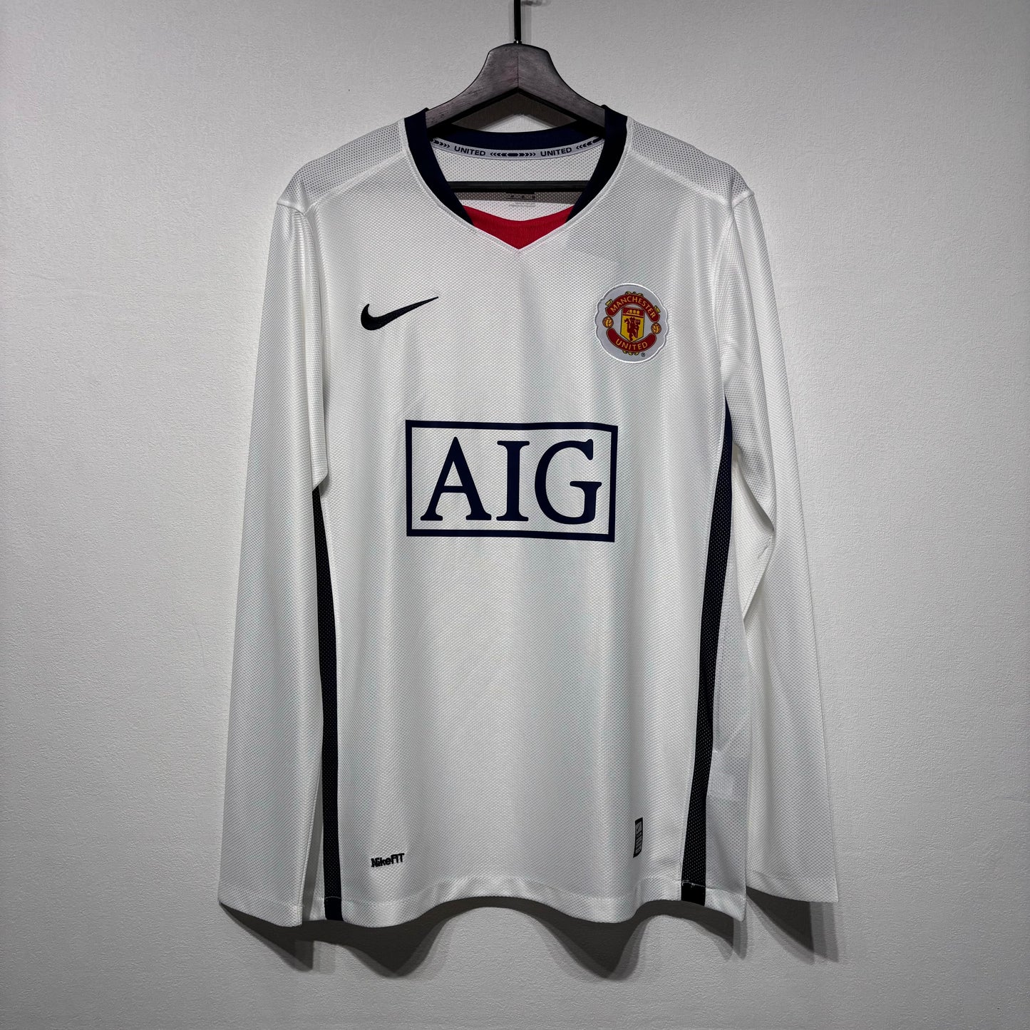 2008-2009 M4NCHESTER UN1TED AW4Y L0NG SL3EVE