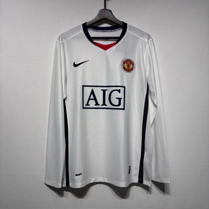 2008-2009 M4NCHESTER UN1TED AW4Y L0NG SL3EVE