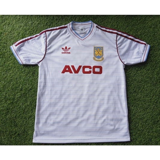 1985/87 W3st H4m Away shirt