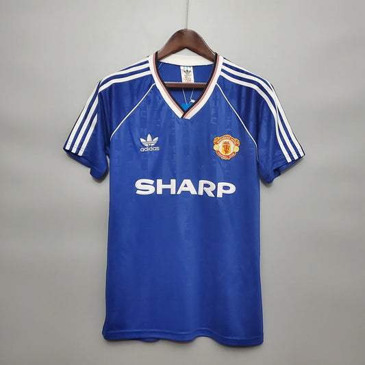 1988-90 M4nch3st3r United Away Shirt