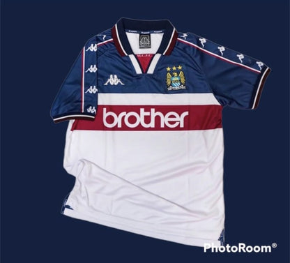 Camiseta visitante del City M4nch3st3r 1997/98