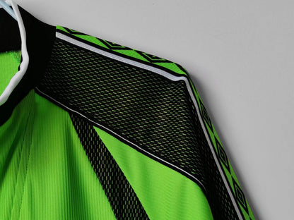 1998  MANCH3STER UNIT3D KEEPER GREEN (L0NG SLE3VE)