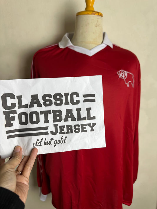 1977 Derby County Away Long Sleeve Shirt