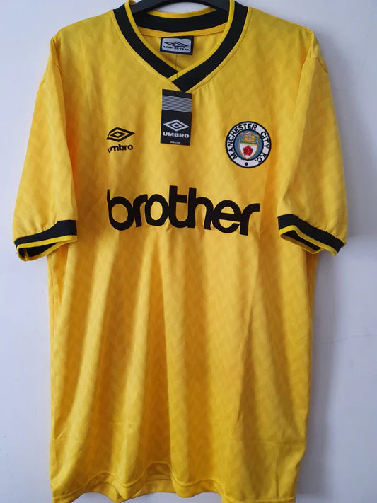 1989-90 M4nch3st3r C1tyy Third Shirt