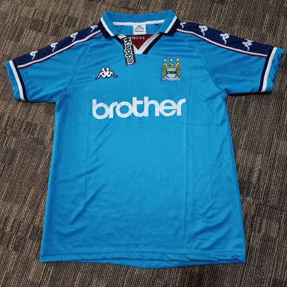 1997-99 M4nch3st3r City Home Shirt