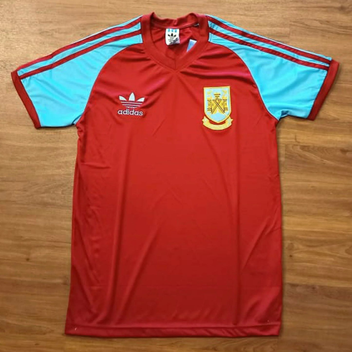 1980 W3st H4m United Home Shirt