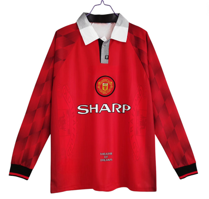 1996  MANCH3STER UNIT3D H0ME (L0NG SLE3VE)