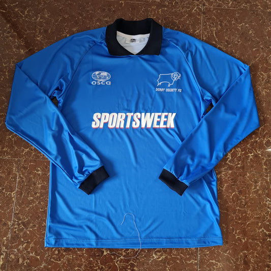 1985 Derby County Blue Version Long Sleeve Shirt