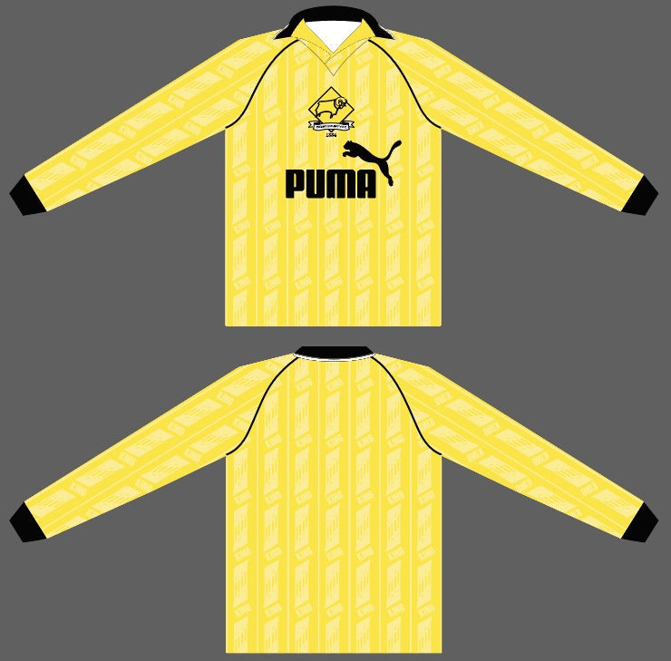 1995/96 Derby County Third Long Sleeve Shirt