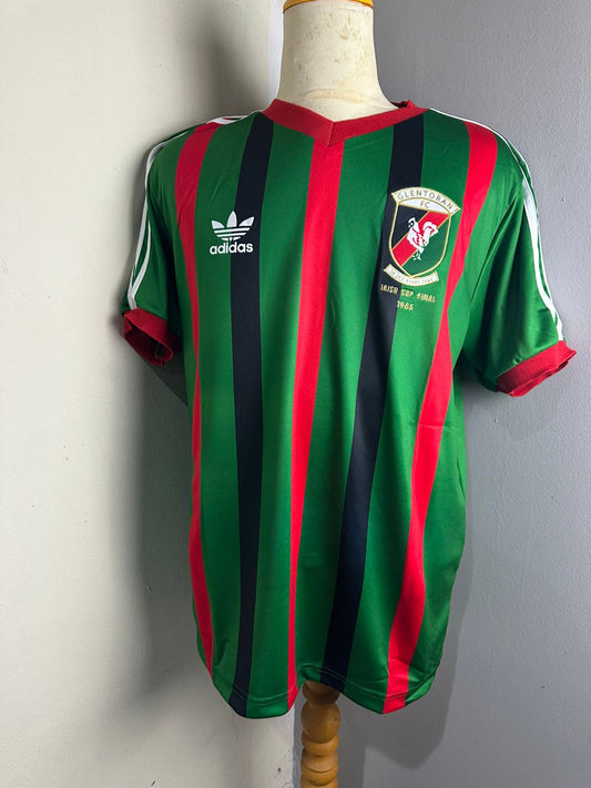 1985 Glentoran Irish Cup Final Home Shirt