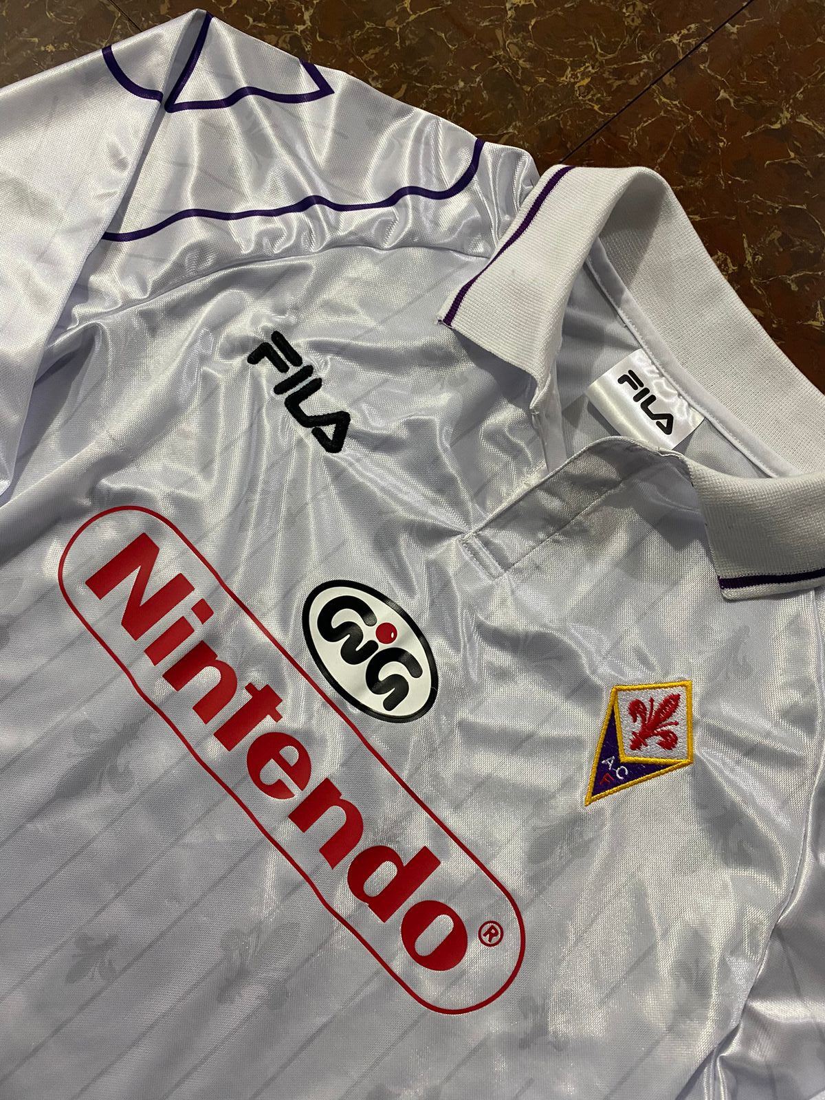 1997/98 Fiorentina Away Long Sleeve Shirt