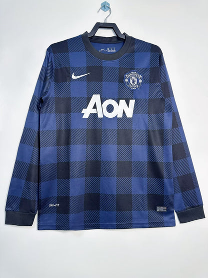 2013-14 MANCH3STER UN1TED 4WAY BLACK LONG SLEEVES