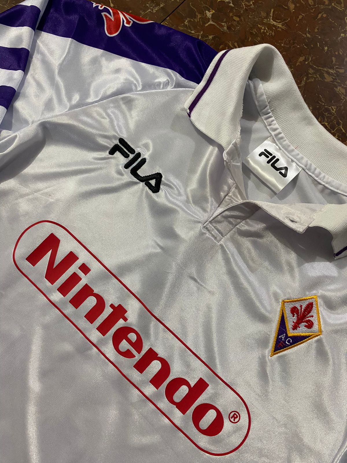 1998/99 Fiorentina Away Long Sleeve Shirt