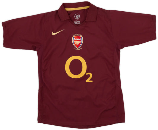 2005/06 Ars3n4l Home Shirt