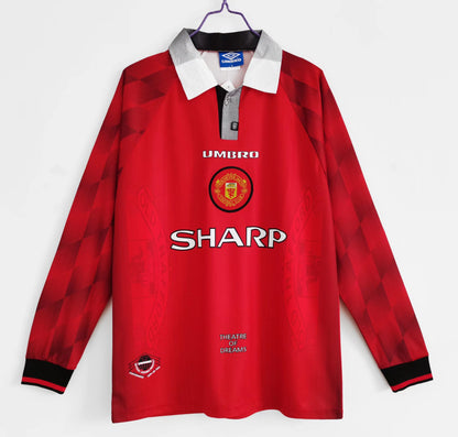 1996  MANCH3STER UNIT3D H0ME (L0NG SLE3VE)