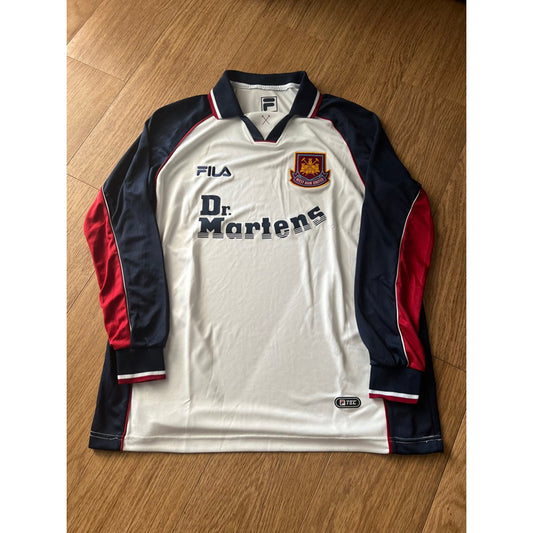 1999/00 West Ham United Away Long Sleeve Shirt