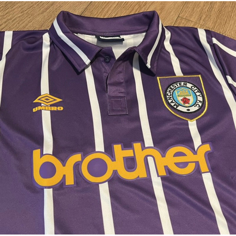 1992-94 Manchester City Away Shirt