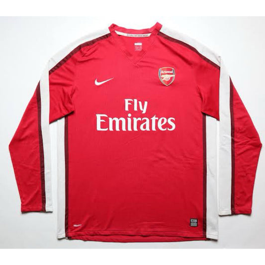 2008/09 Arsenal Home Long Sleeve Shirt