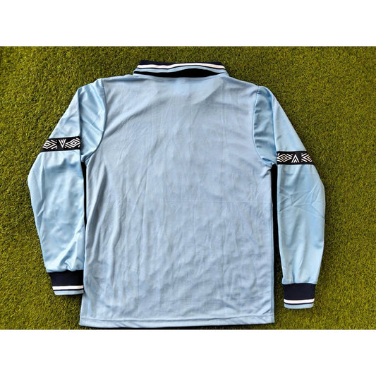 1993-95 M4nch3ster Cityy Home Long Sleeve Shirt