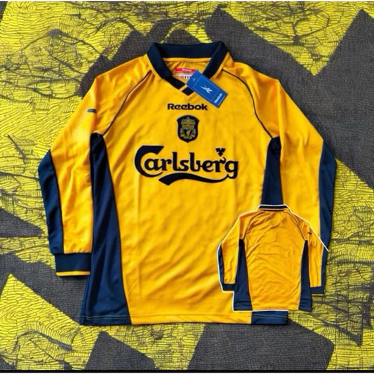 2001 Liv3rp00l Away Long Sleeve Shirt