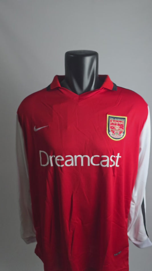 2000/01 Arsenal Home Long Sleeve