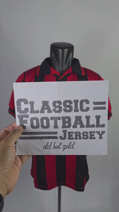 Camiseta local del Astra del AC Milan 1997/98