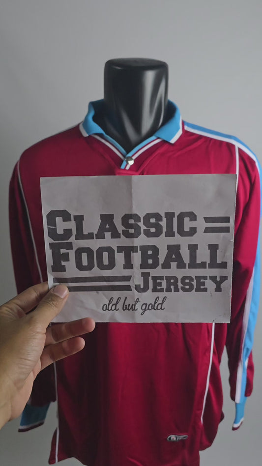 1999 West Ham Home Long sleeve Shirt