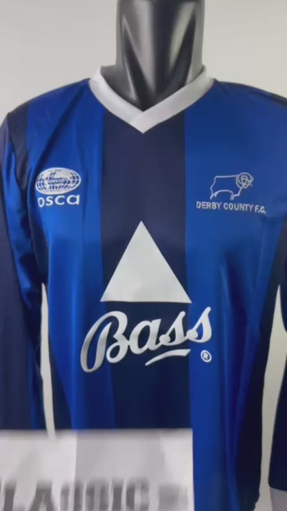 1986 Derby County Away Long Sleeve Shirt
