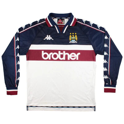 1997/98 Manchester City Away Long Sleeve Shirt