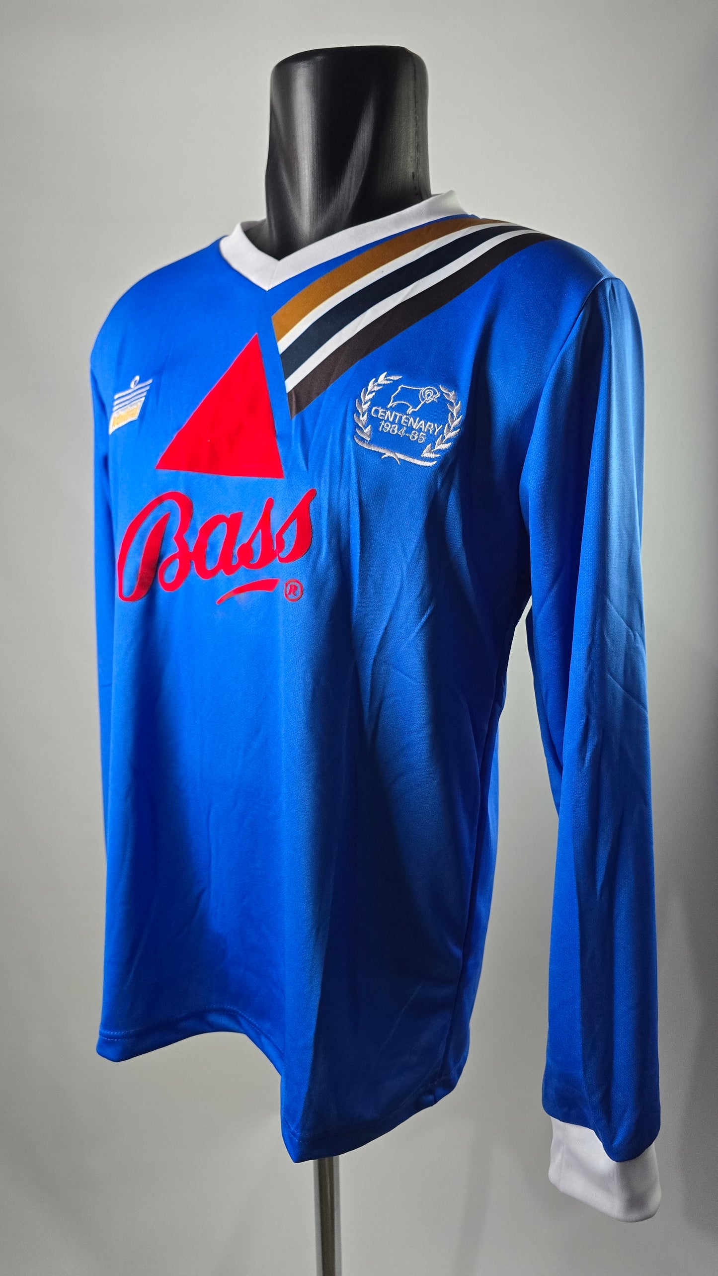 1984/85 Derby County Away Long Sleeve Shirt