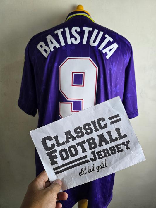 (Batistuta #9) 1997/98 Fiorentina Home Super Mario