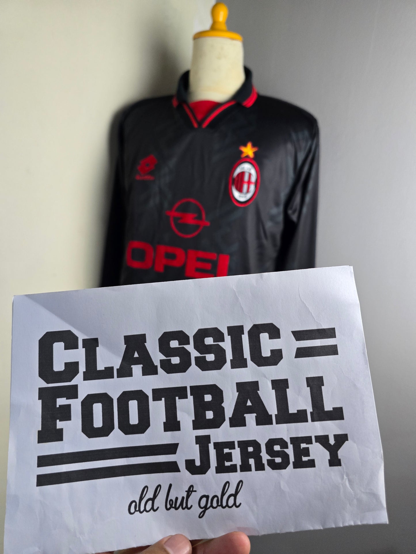 1996/97 AC Milan 3rd Long Sleeve Shirt