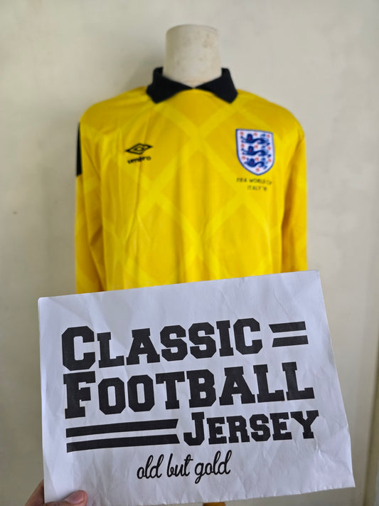 1990 England GK Peter Shilton Shirt