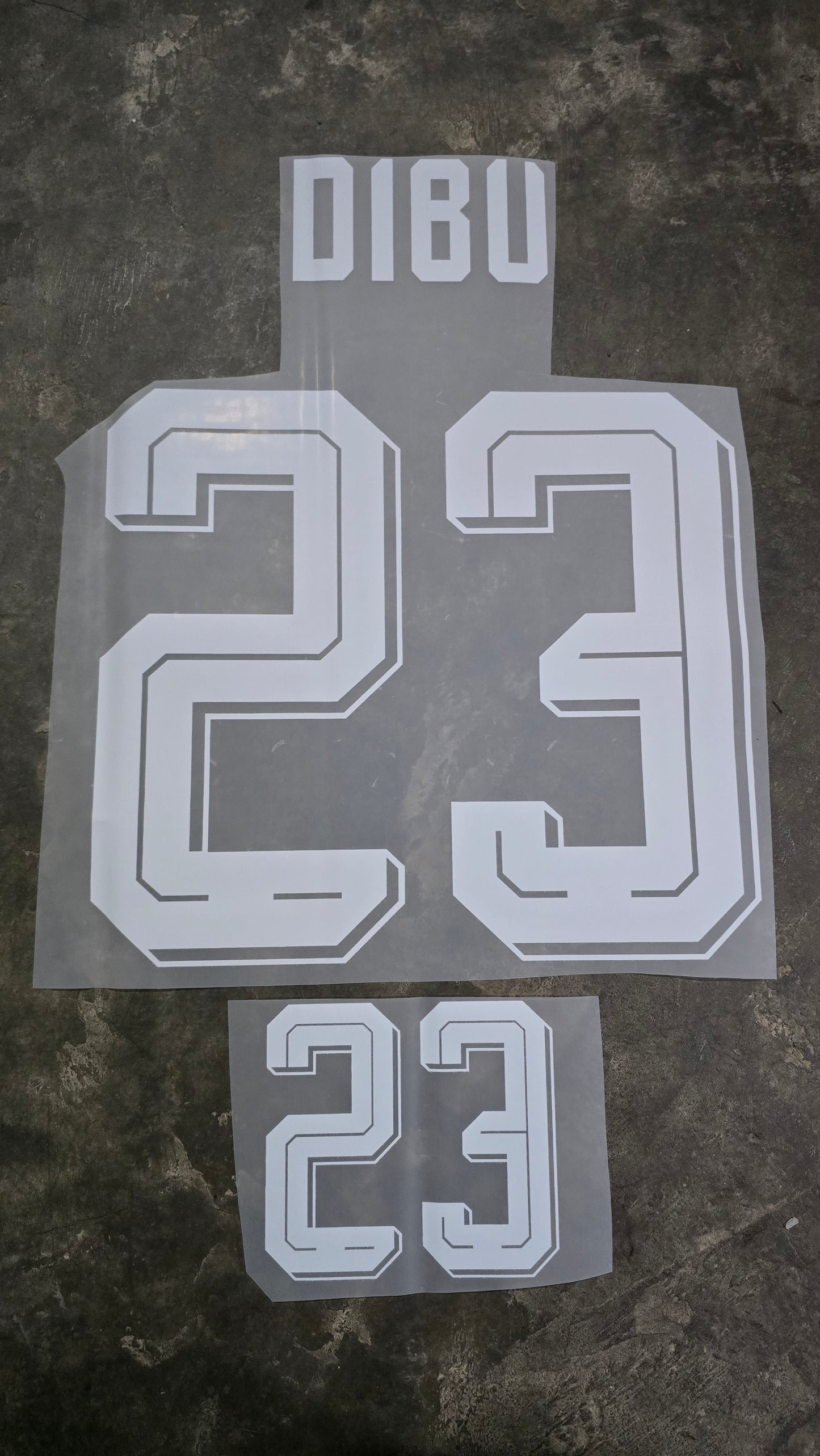Emi Martinez Dibu Argentina Nameset