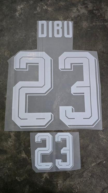 Emi Martinez Dibu Argentina Nameset