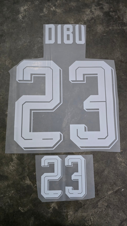Emi Martinez Dibu Argentina Nameset