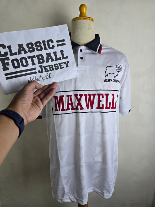 1989-91 Derby County Home Shirt
