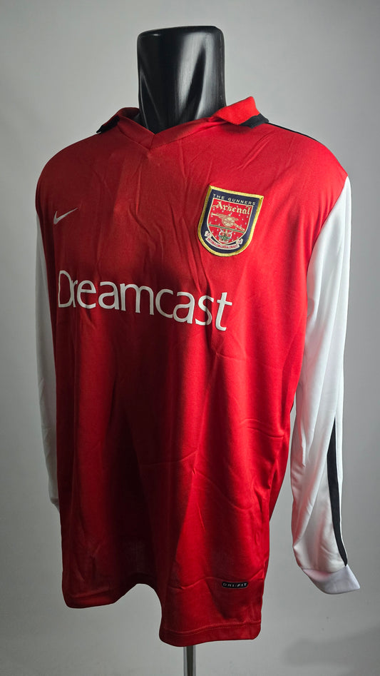 2000/01 Arsenal Home Long Sleeve