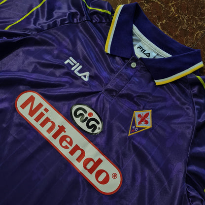 1997/98 Fiorentina Home Long Sleeve Shirt