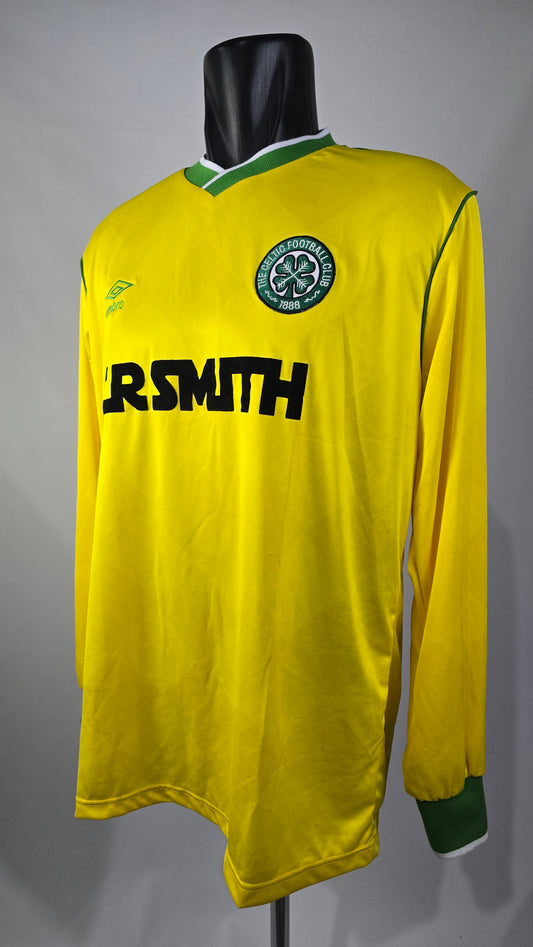 1986-88 Celtic Away Long Sleeve Shirt