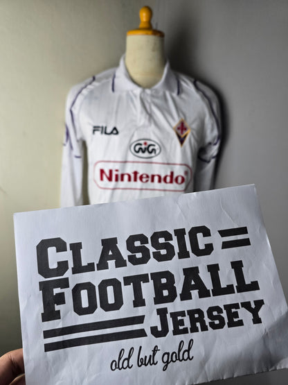 1997/98 Fiorentina Away Long Sleeve Shirt