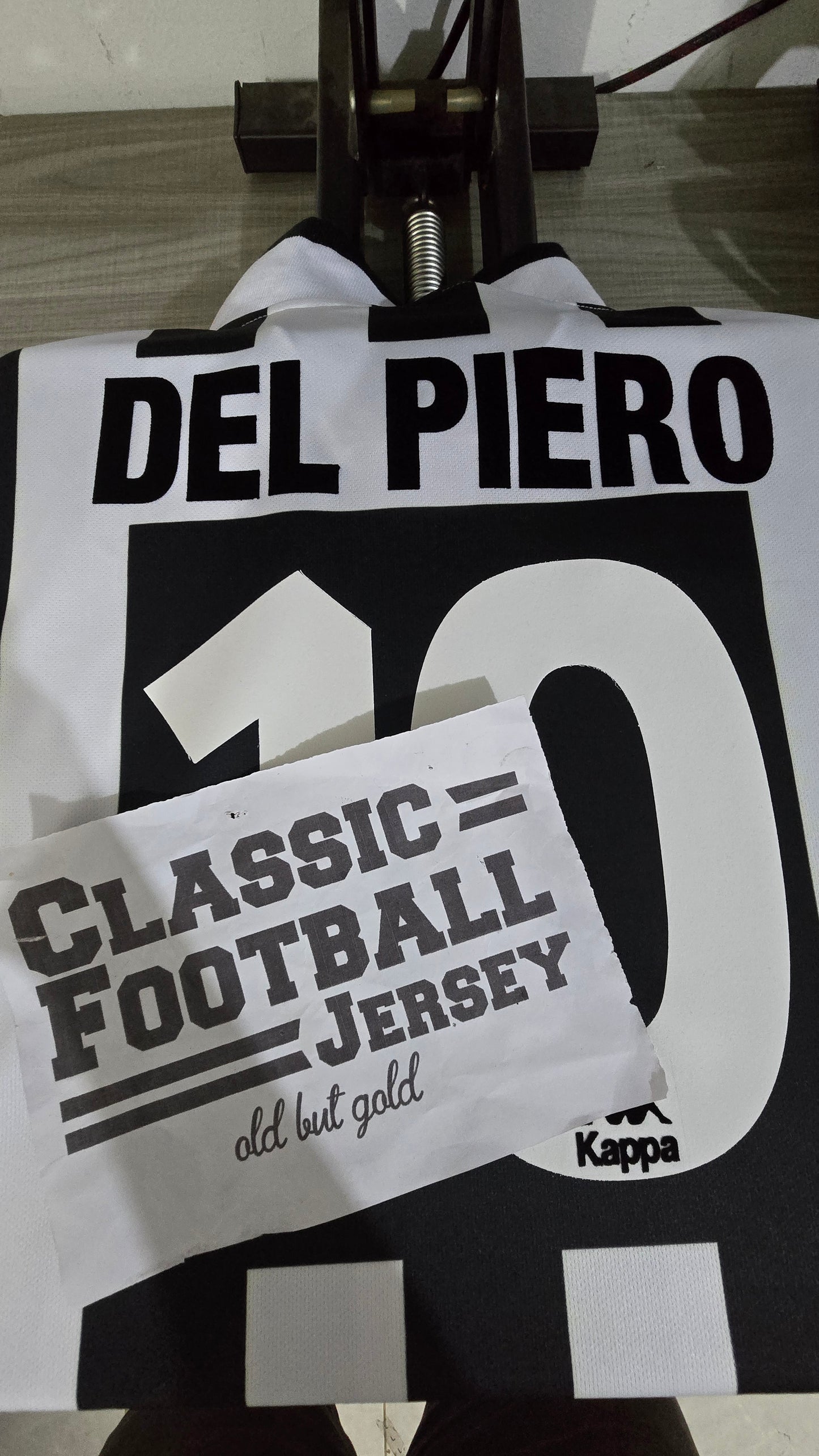 Del Piero Juventus Nameset