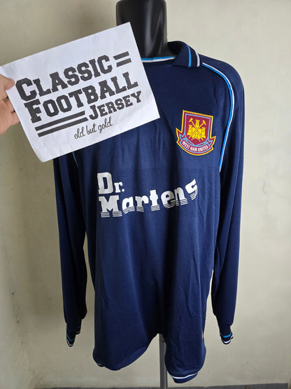 1999/00 W3st H4m United Third Long Sleeve Shirt